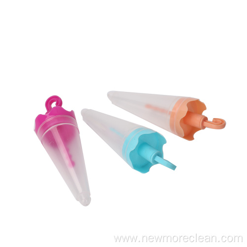 6pcs Umbrella BPA Free Plastic Popsicle Ice Mould